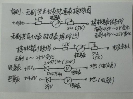 车仪表盘怎么接（汽车仪表接线定义图）