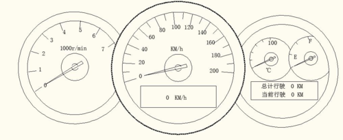 汽车仪表盘机械（汽车仪表盘机械设计）-图3