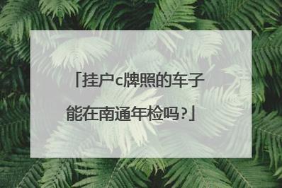 南通哪里可以汽车年检（南通哪里汽车年检好）