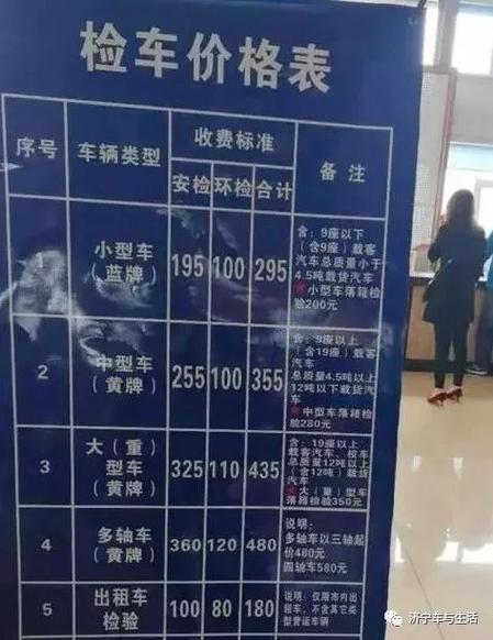 北京汽车年检费用（北京汽车年检费用收费标准2023年）