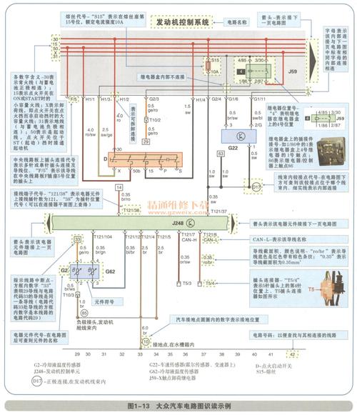 大众汽车线路图（大众汽车线路图详解）-图3