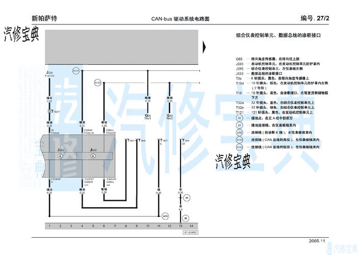 大众汽车线路图（大众汽车线路图详解）-图2