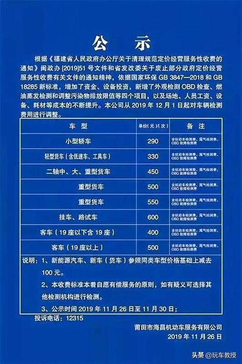 漳州汽车年检多少钱（漳州车辆年检需要什么材料）-图3