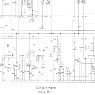 博世柴油控制器（博世柴油发动机电脑板电路图）-图1