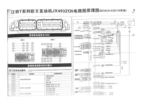 博世柴油控制器（博世柴油发动机电脑板电路图）-图2