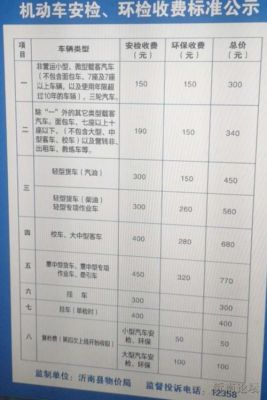 汽车年检多钱（2021汽车年检需要多少钱）-图2