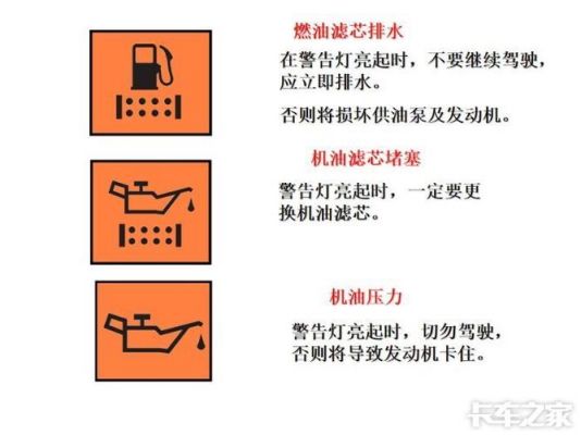 日野仪表盘故障标志（日野汽车仪表标志大全）