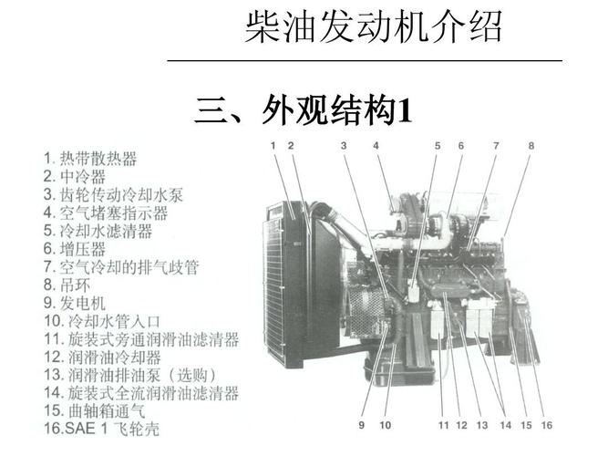 柴油机的技术特点（柴油机的主要特点）-图1